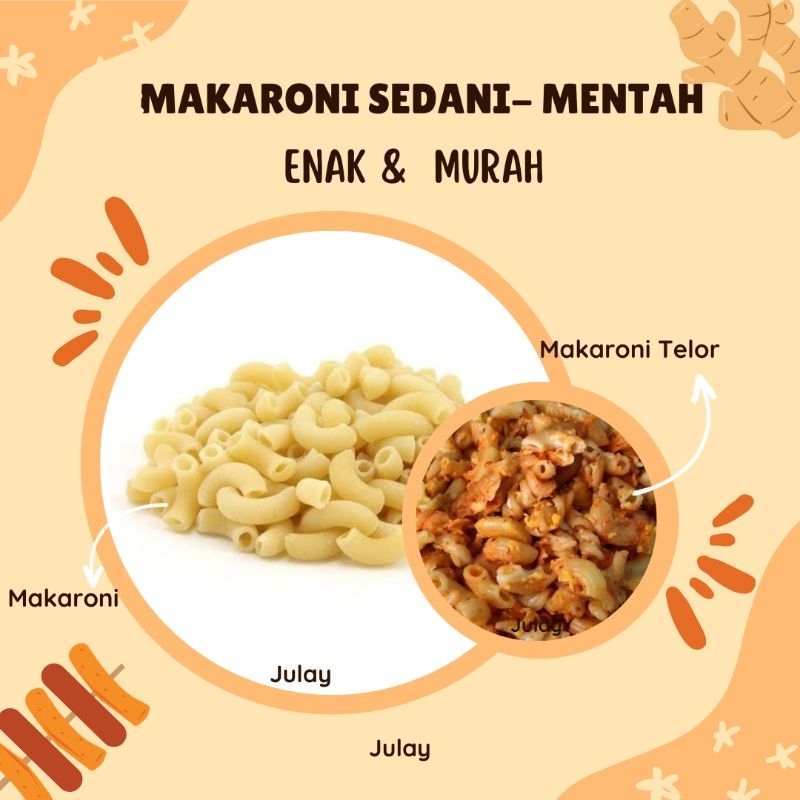 

julay.id makaroni bantet pasta sedani mentah 500 gram 1/2 kg makroni sayur sop seblak cemilan pasta schotel enak murah bagus