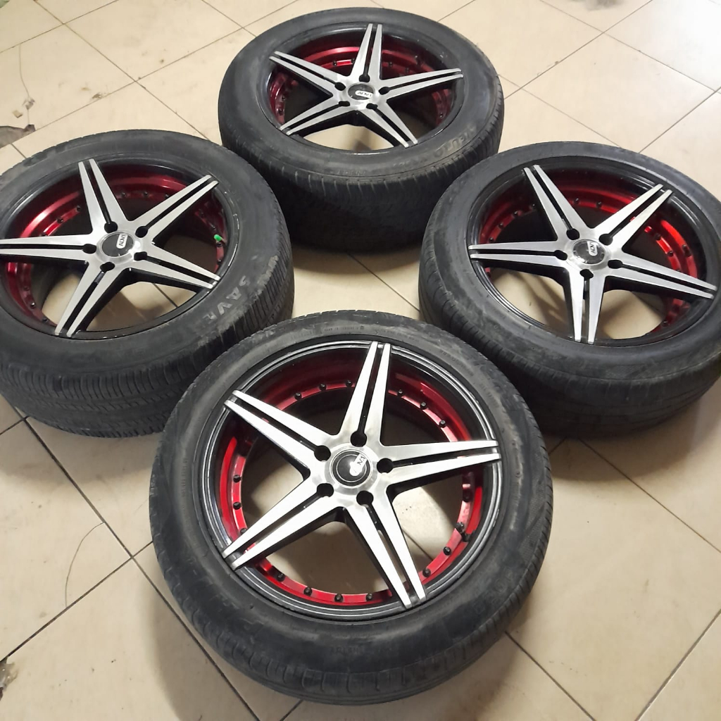 VELG BEKAS ADV 1 R18X8 LUBANG 5 PCD 5X114 ET45