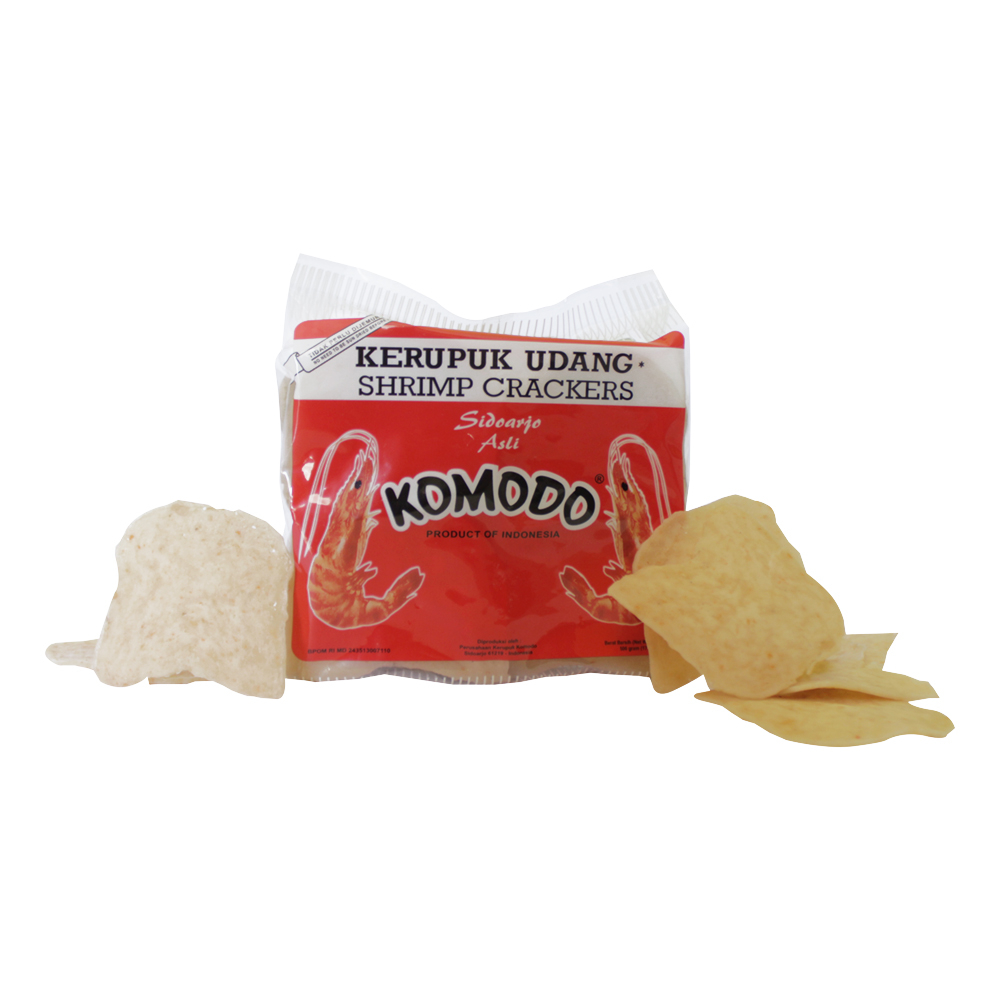 

Kerupuk Udang Komodo Asli 500gr Plastik Zip Lock