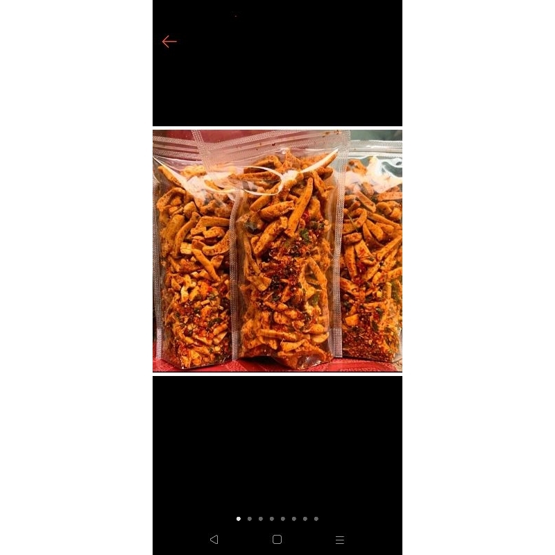 

basreng pedas daun jeruk