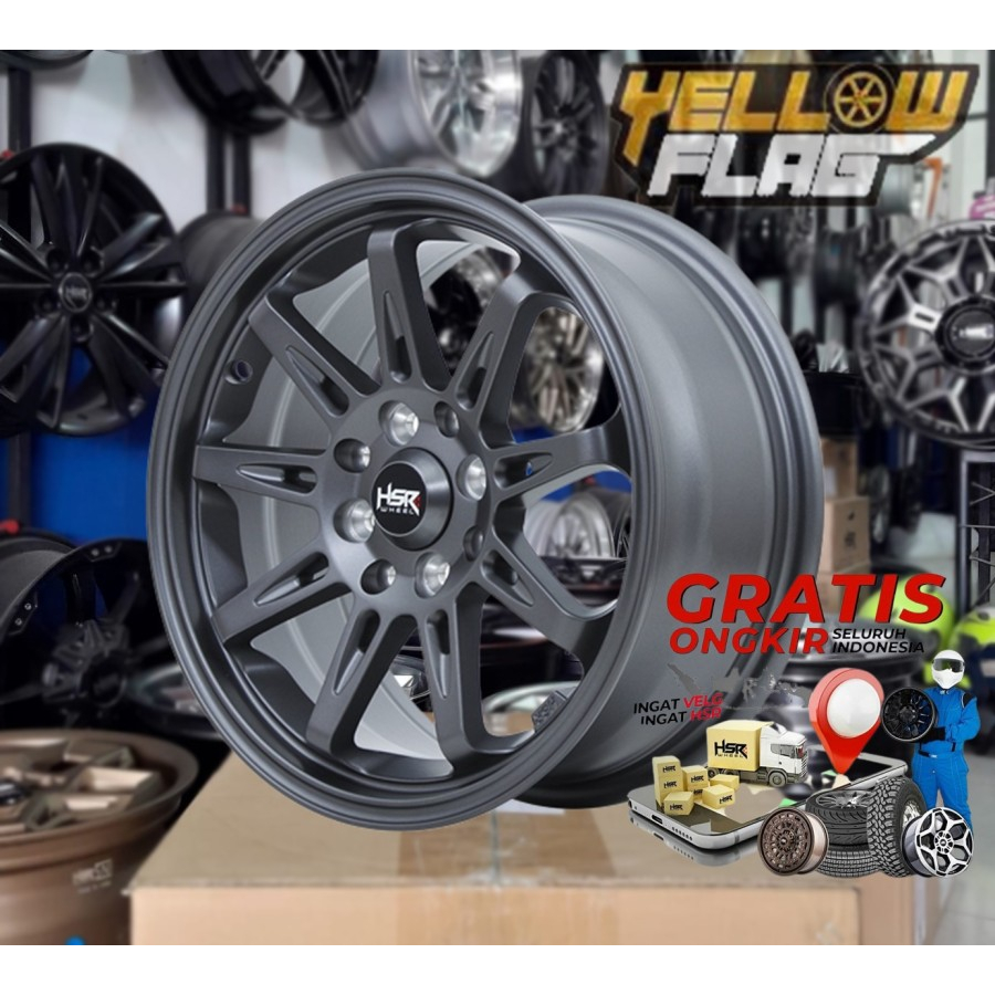 velg mobil Hyundai Accent Atoz Elantra ring 15 murah HSR TIKALA R16