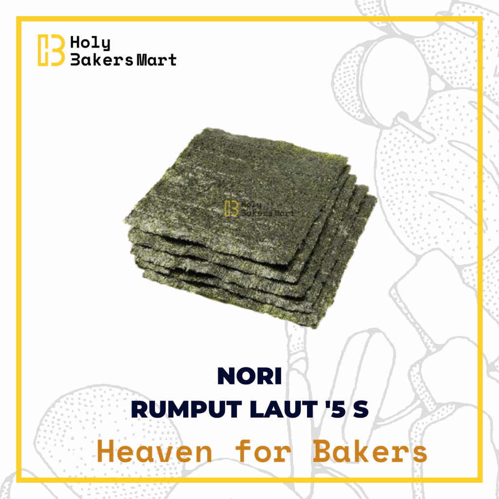 

RUMPUT LAUT / NORI / NORI LEMBARAN 5 SHEET /NORI