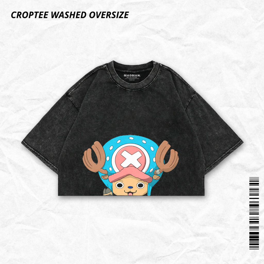 MADMAN Croptee ANIME  Washed ONE PIECE "CHOPPER" | CRPW PSOP - 2