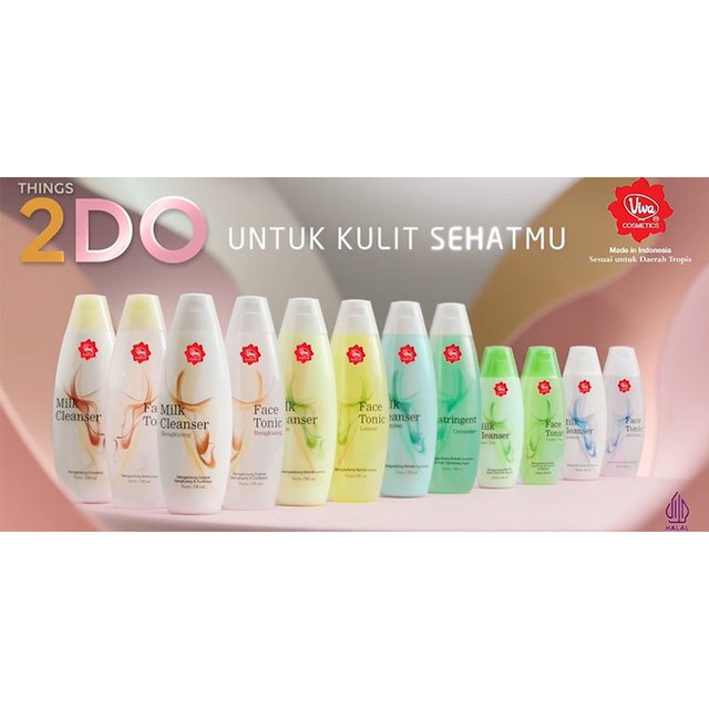 VIVA MILK CLEANSER - VARIAN LENGKAP // JSELECTIV X JHON KOSMETIK // Susu Pembersih VIVA - ORI️ BPOM 