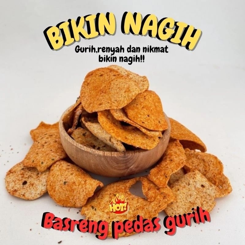 

BASRENG DAUN JERUK PEDAS GURIH