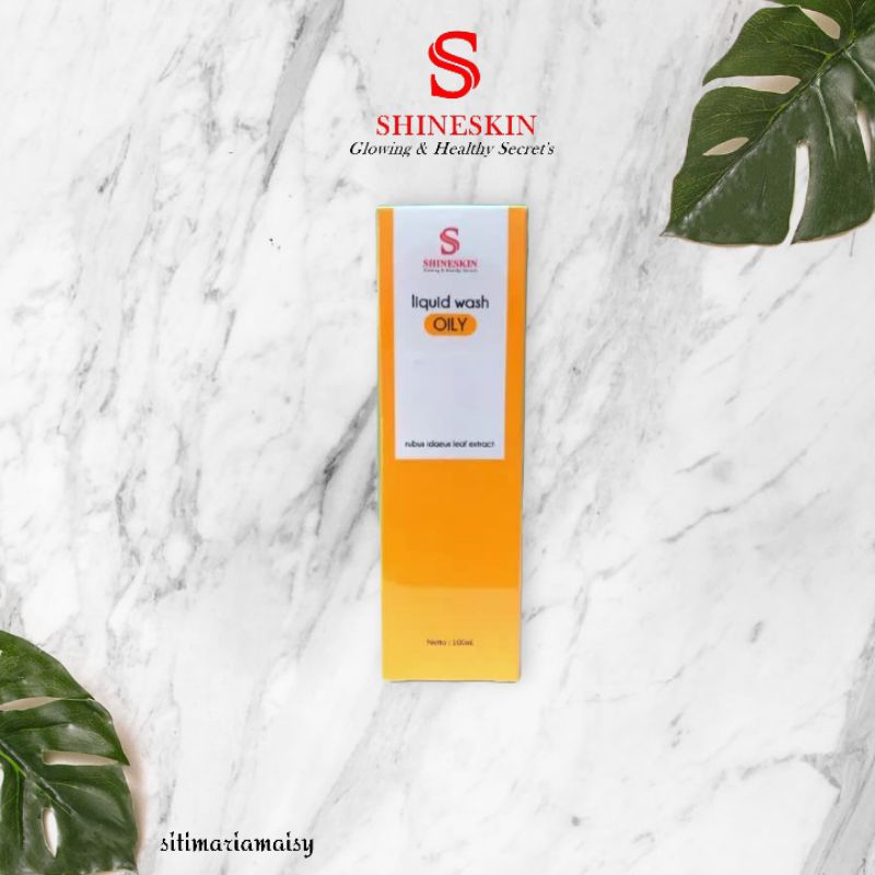 Shineskin wash oily sabun untuk kulit berminyak sabun kulit berminyak bpom