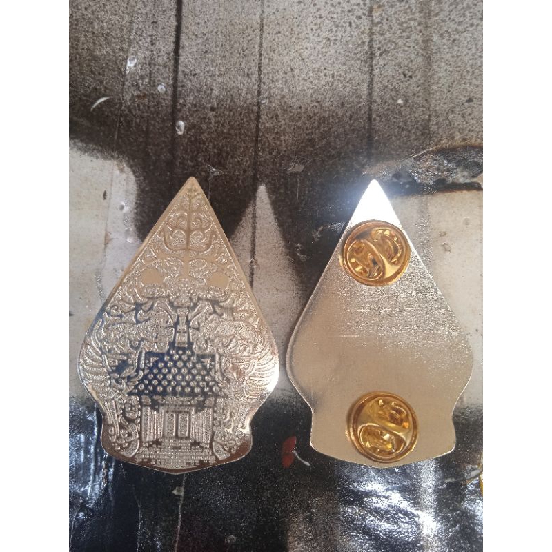 bros gunungan sepuh emas 7cm gunungan wayang