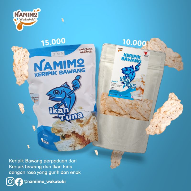 

READY !! KERIPIK BAWANG IKAN TUNA || NAMIMO WAKATOBI