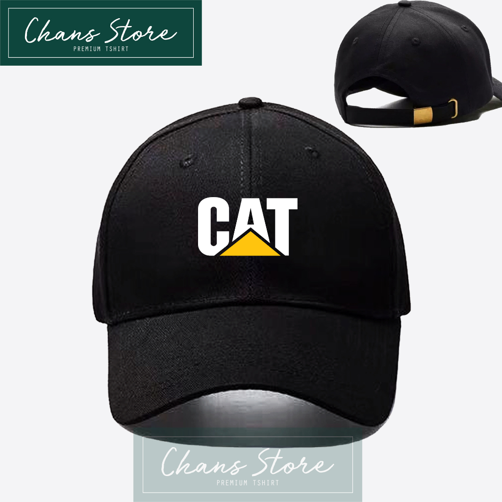 Topi Baseball Cat Logo Caterpillar Premium