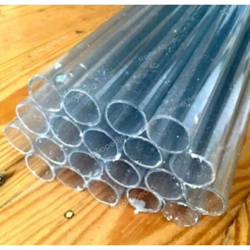pipa bening aquarium 1 meter