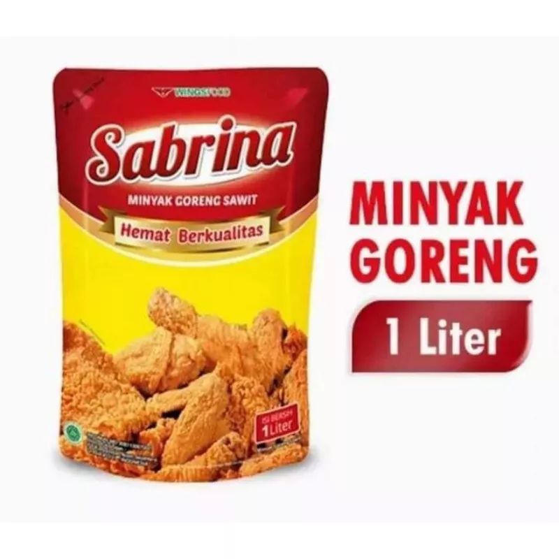 

MINYAK GORENG SABRINA 1 LITER