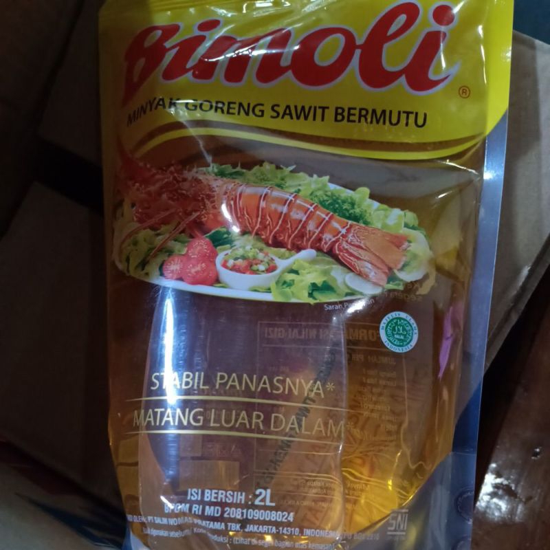 

minyak Bimoli 2 liter