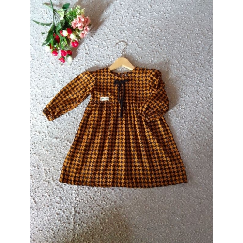 Dress anak katun rayon