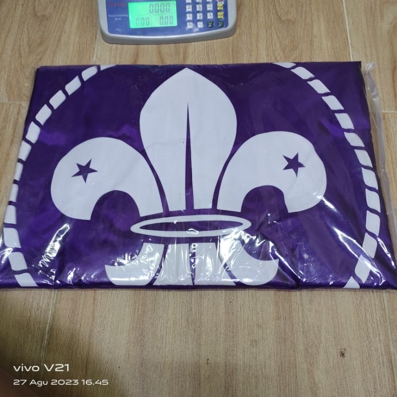 bendera wosm besar per 20pcs