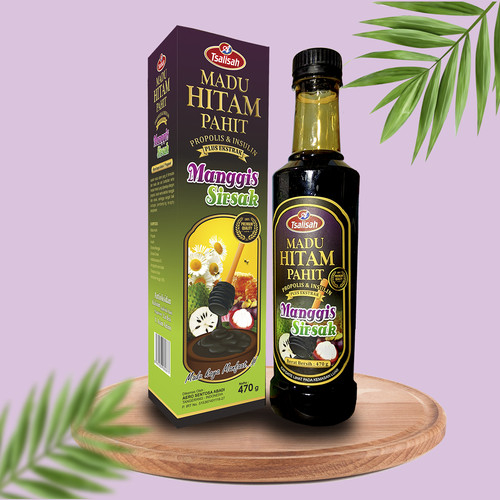 

MADU HITAM PAHIT TSALISAH ISI 470GR