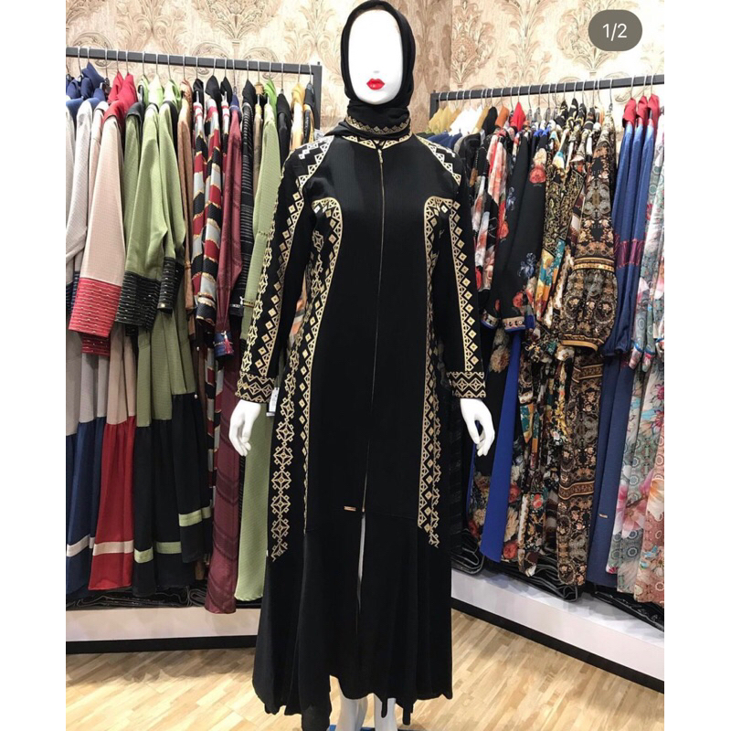 abaya hikmat fashion preloved