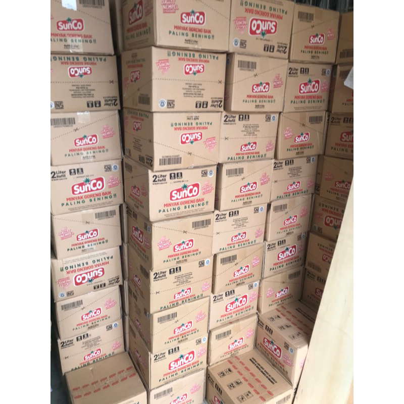 

Minyak Goreng Sunco 2liter perdus isi 6