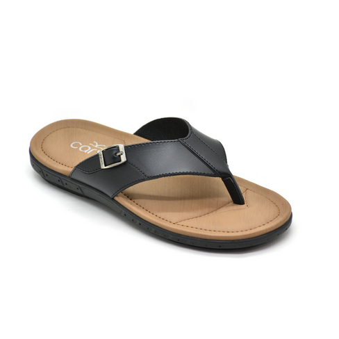 Carvil Sandal Casual Pria Dewasa Flavo-01 M Black