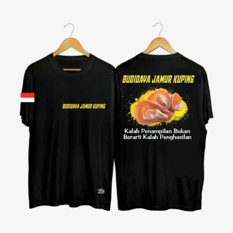 KAOS BUDIDAYA JAMUR KUPING