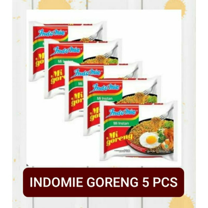 

5 PCS Indomie Goreng