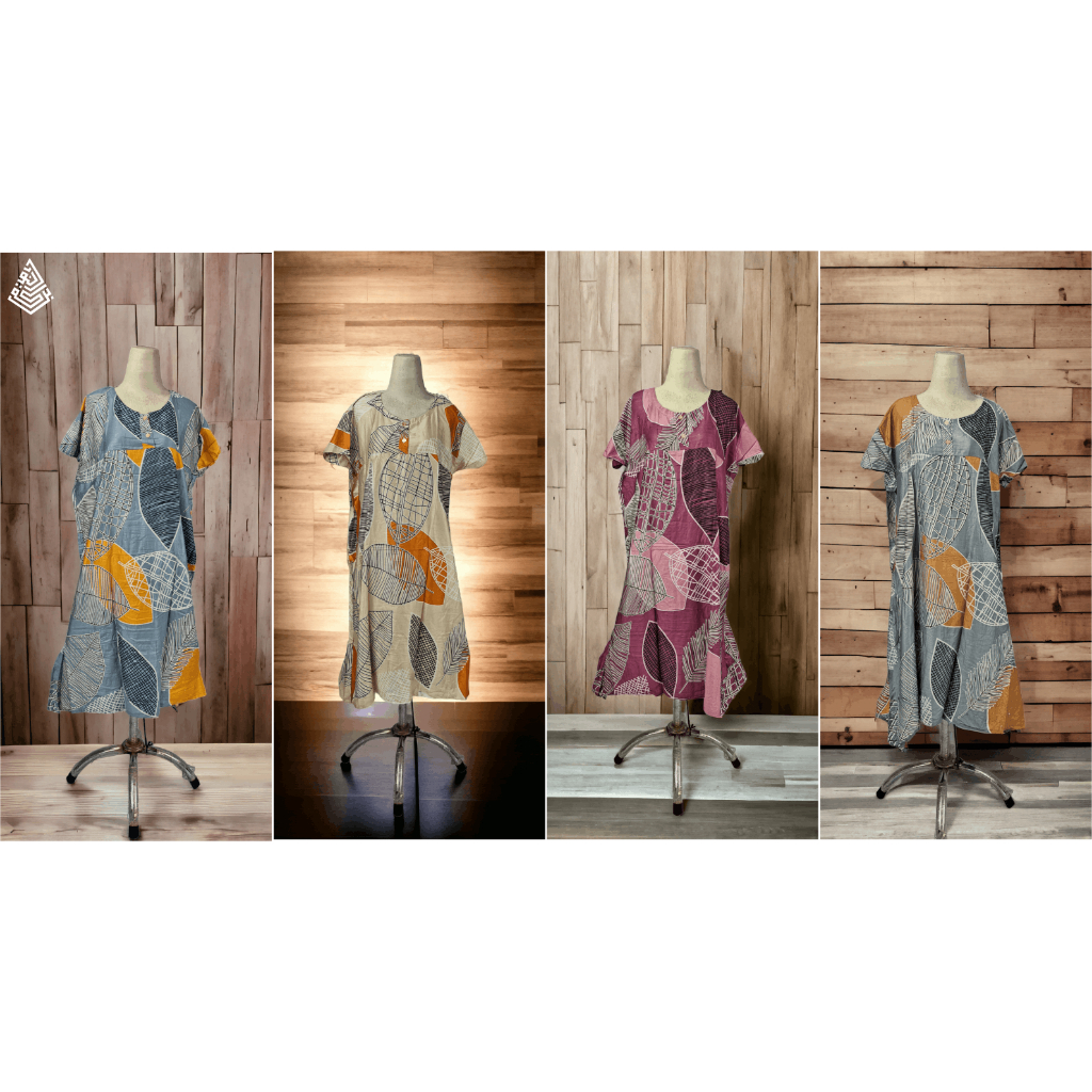 (GROSIR) Daster Payung Rayon Busui dengan Kantong Jumbo || Grosir Daster Murah || Allsize