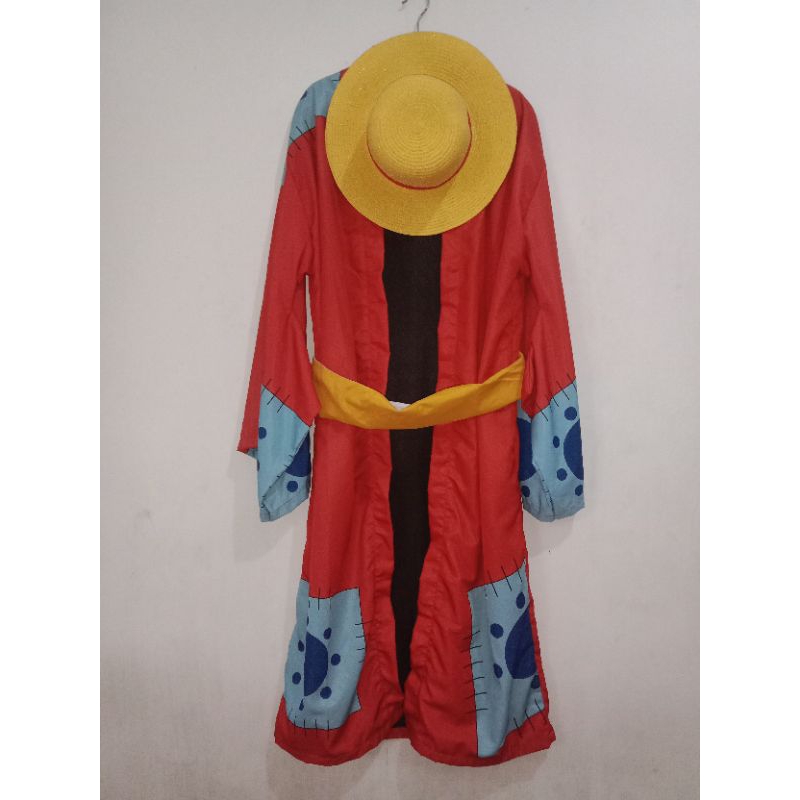 Costume Luffy Wano Cosplay (tanpa topi)