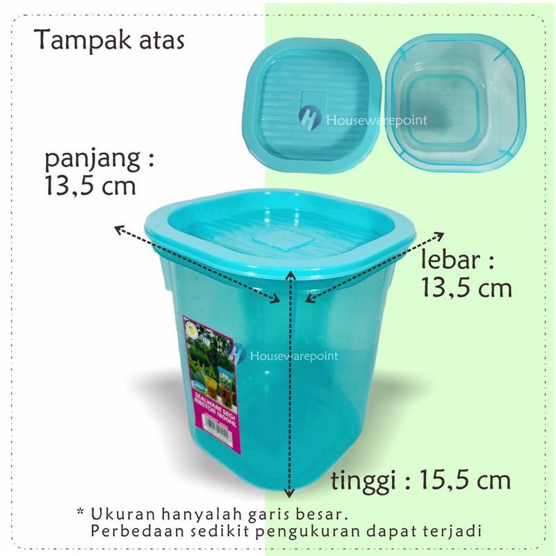 TOPLES/SEALWARE 1800 RIBSTON ECER GROSIR