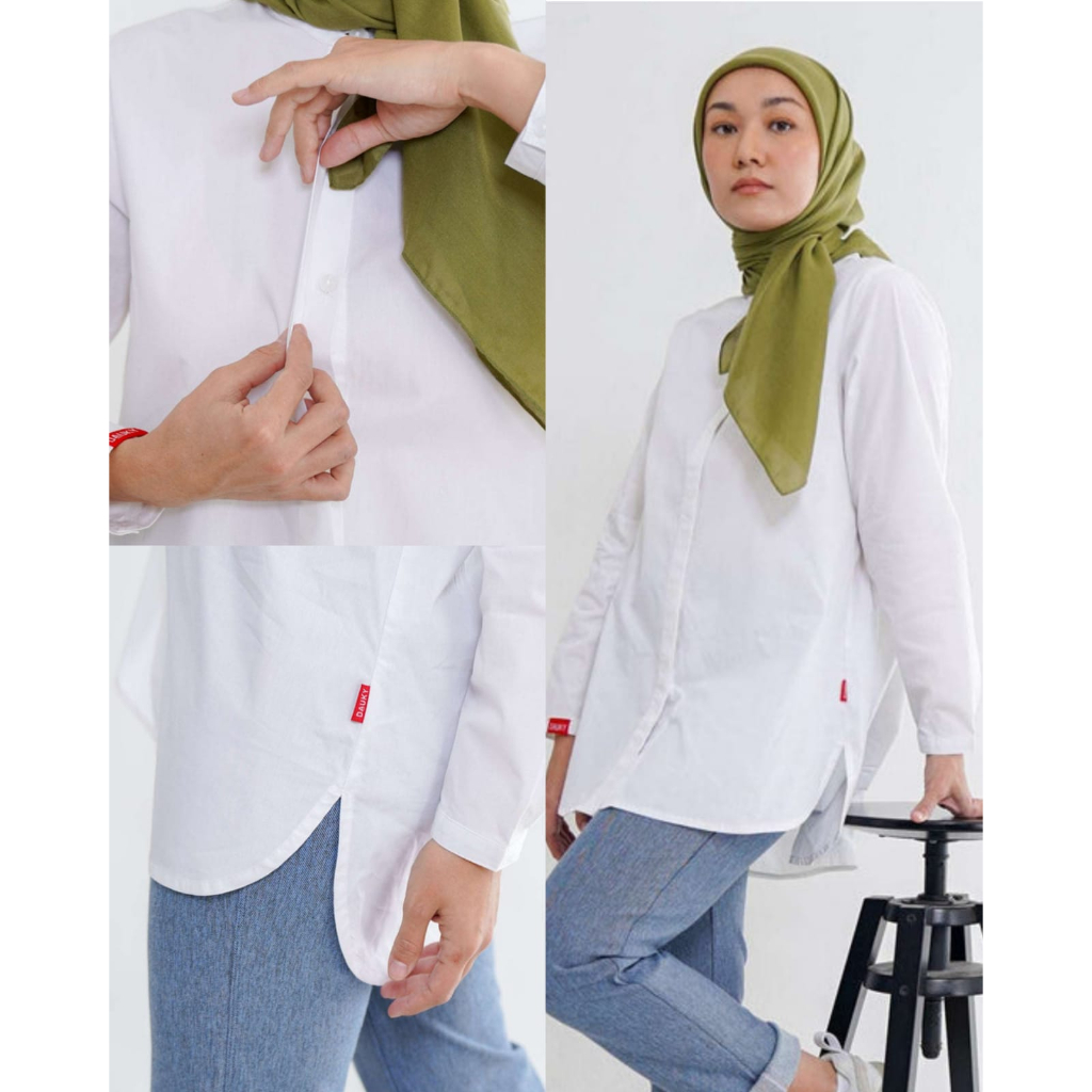 DAUKY ATASAN TUNIK M TUNIC BASIC POPLIN (PONOROGO)