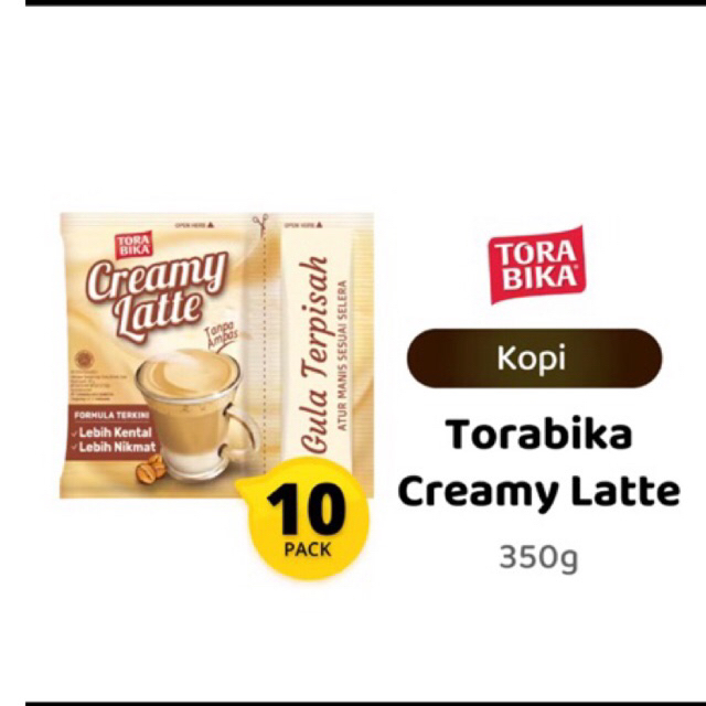 

Torabika creamy latte 1 renceng