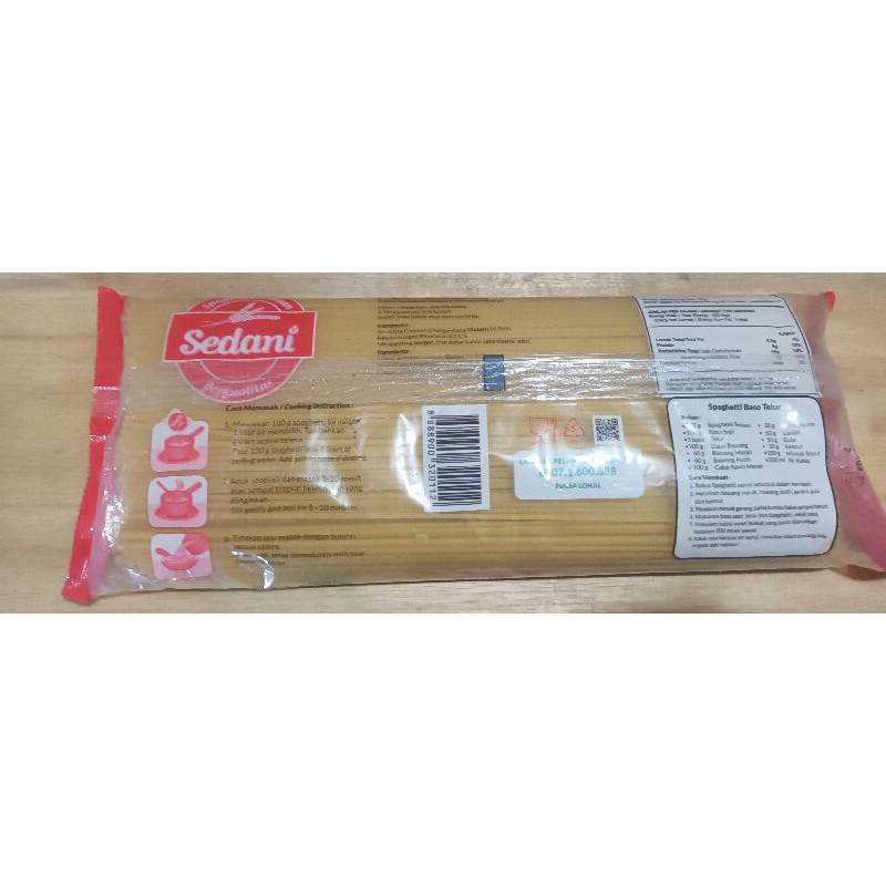 

mie spagheti sedani berat 1kg