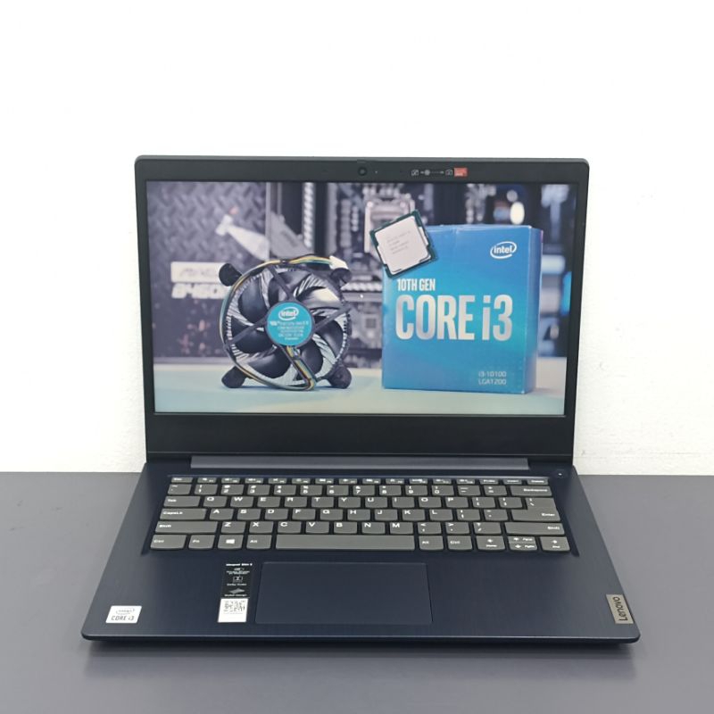 Laptop Second Lenovo Ideapad Slim 3 Intel Core i3-10110U ram 8GB SSD 256GB