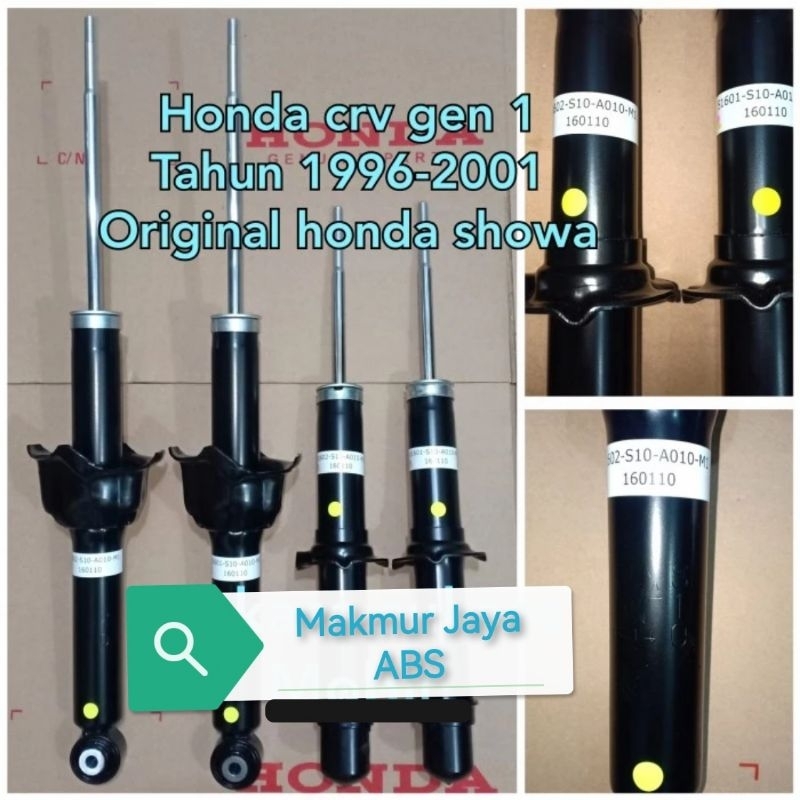 shockbreaker shock absorber honda crv gen 1 depan belakang