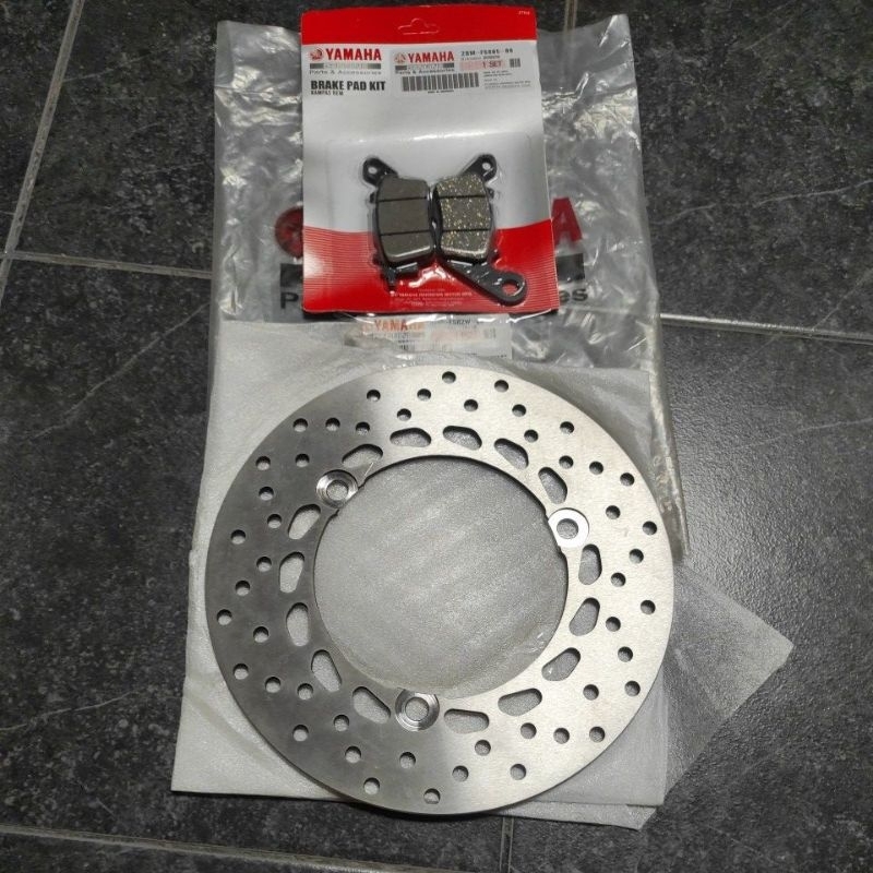 PIRINGAN CAKRAM DISC KAMPAS REM BELAKANG NMAX AEROX ORI ORIGINAL YAMAHA