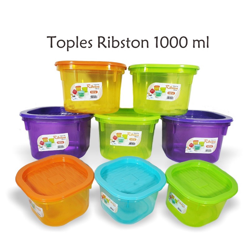 TOPLES/SEALWARE 1000ML RIBSTON
