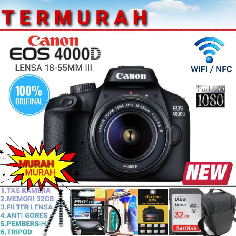 canon EOS 4000D