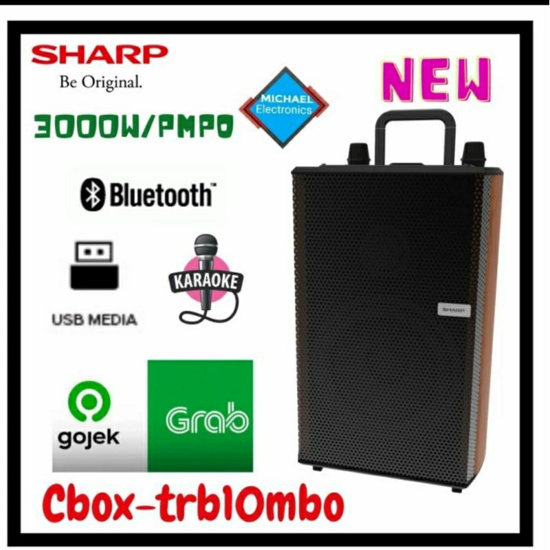 Sharp speaker trolly CBOX-TRB10MBO (10 inch)