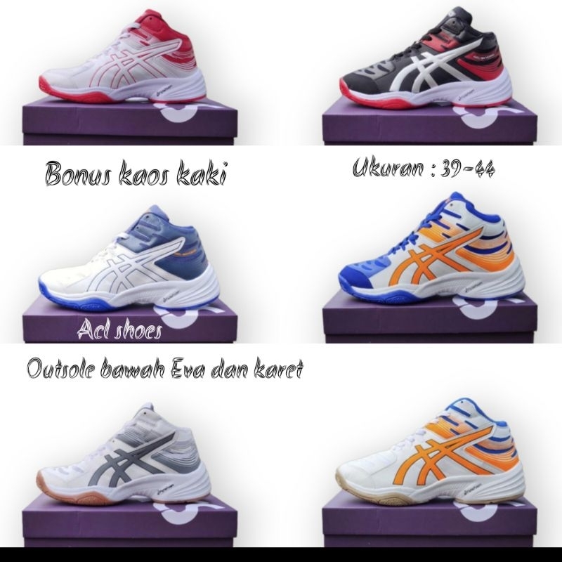SEPATU VOLI VOLLY BALL OLAHRAGA VOLY VOLLI VOLII BAL PRIA WANITA IMPORT TERBARU SPATU VOLEY VOLLEY
