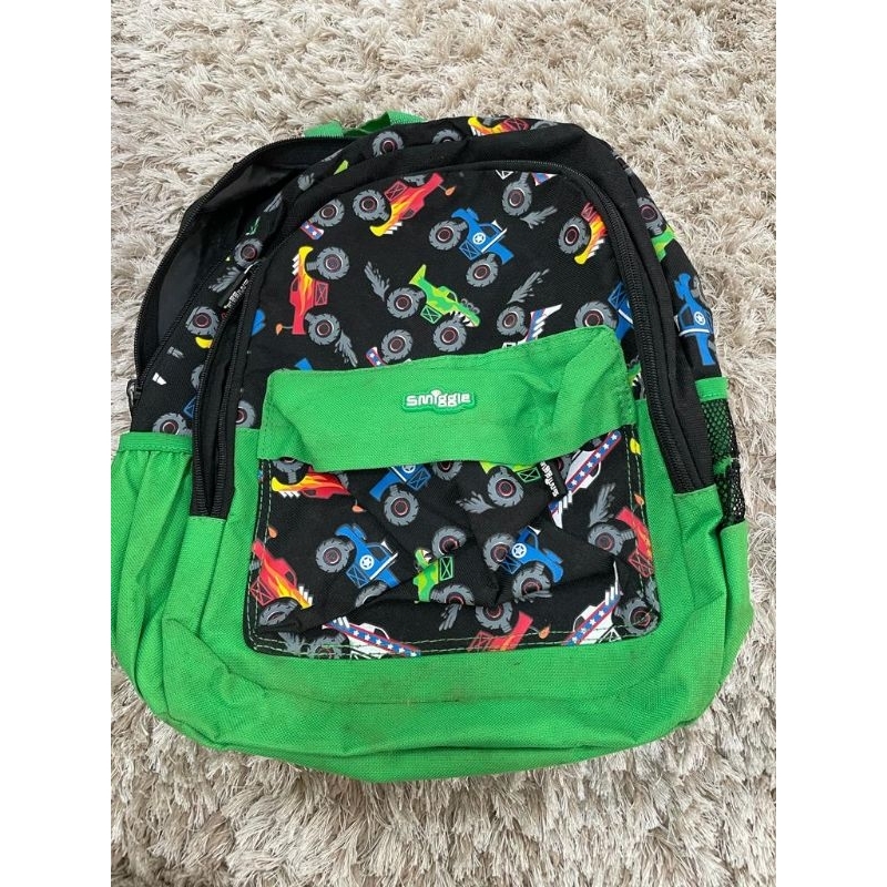 Backpack Ransel Smiggle Preloved Anak Laki-Laki