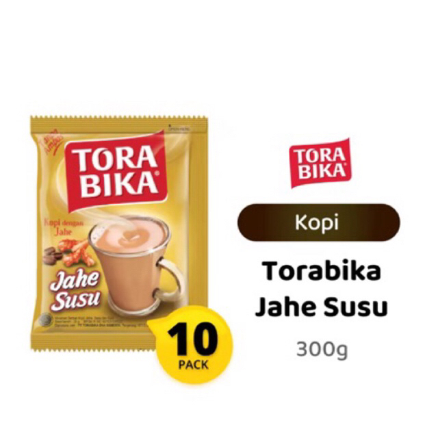 

Torabika jahe susu Instant 10 sachet