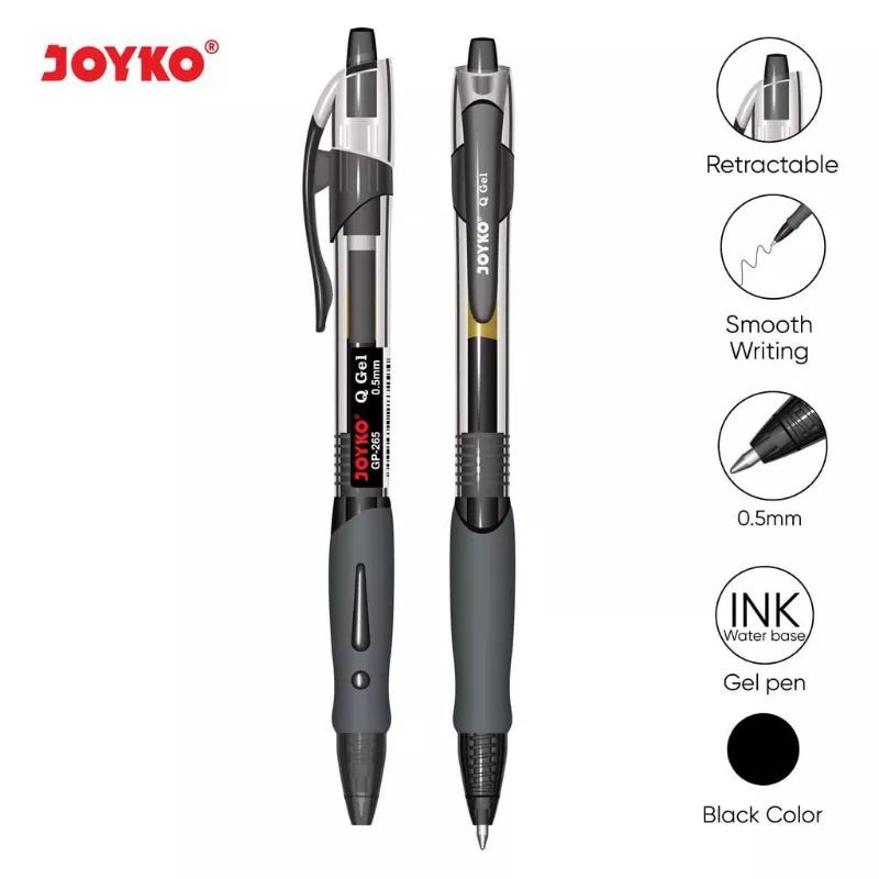 

Gel Pen (Pena Jel) Joyko GP-265