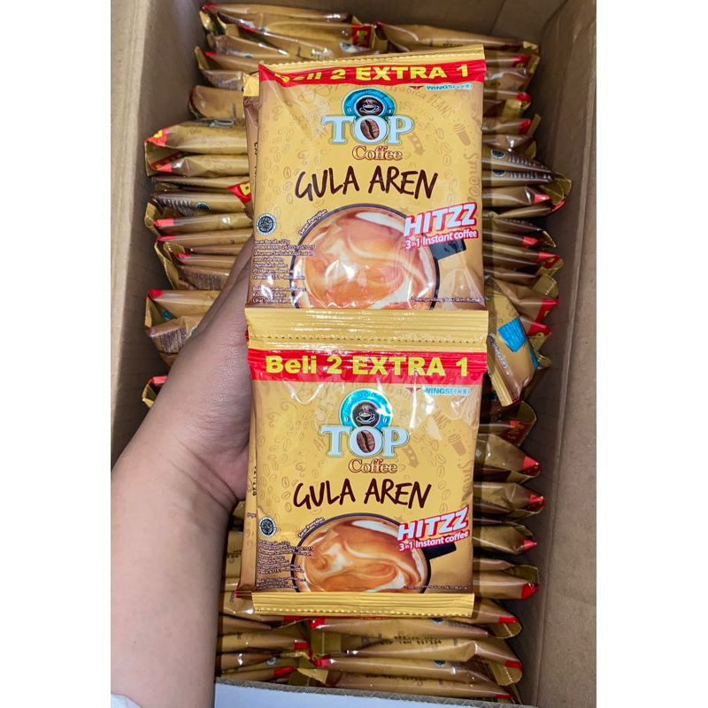 

TOP KOPI GULA AREN 1 RENCENG @15PCS (10 FREE 5 SACHET)