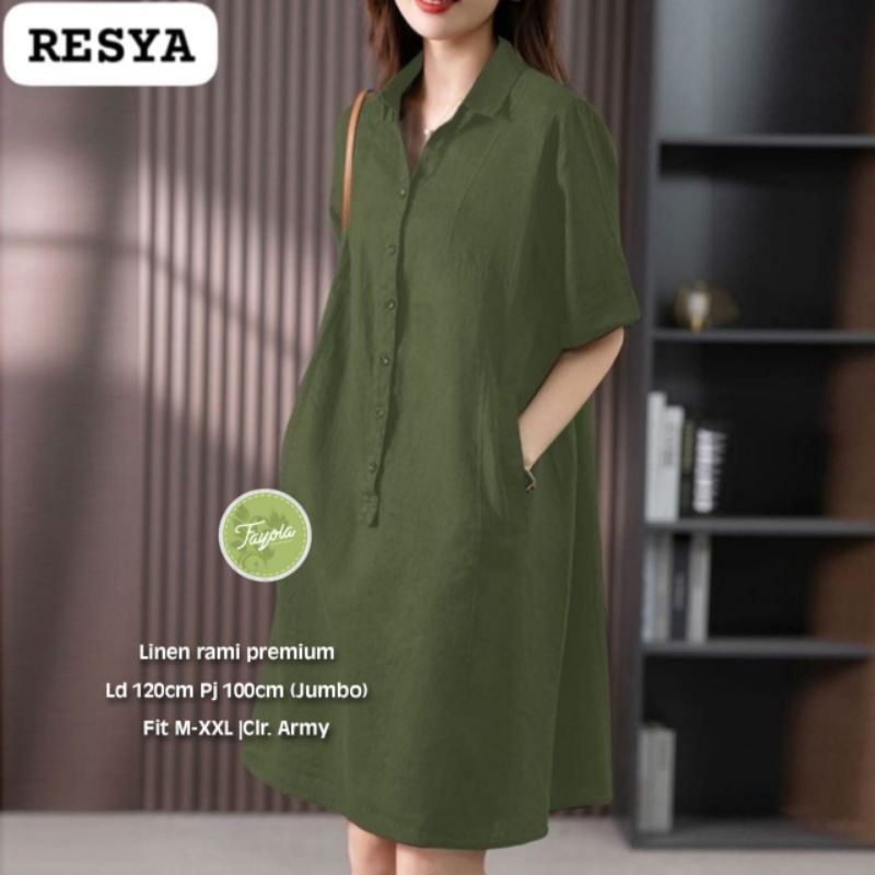 Resya Army + Salma Navy + Nikita Set Navy + Pevita Long Blazer Brown