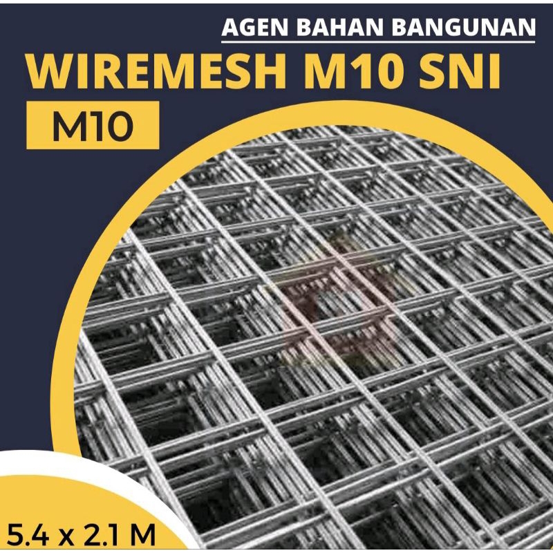Besi Wiremesh M10 SNI / Wiremesh 10mm SNI (Free Ongkir Jabodetabek)