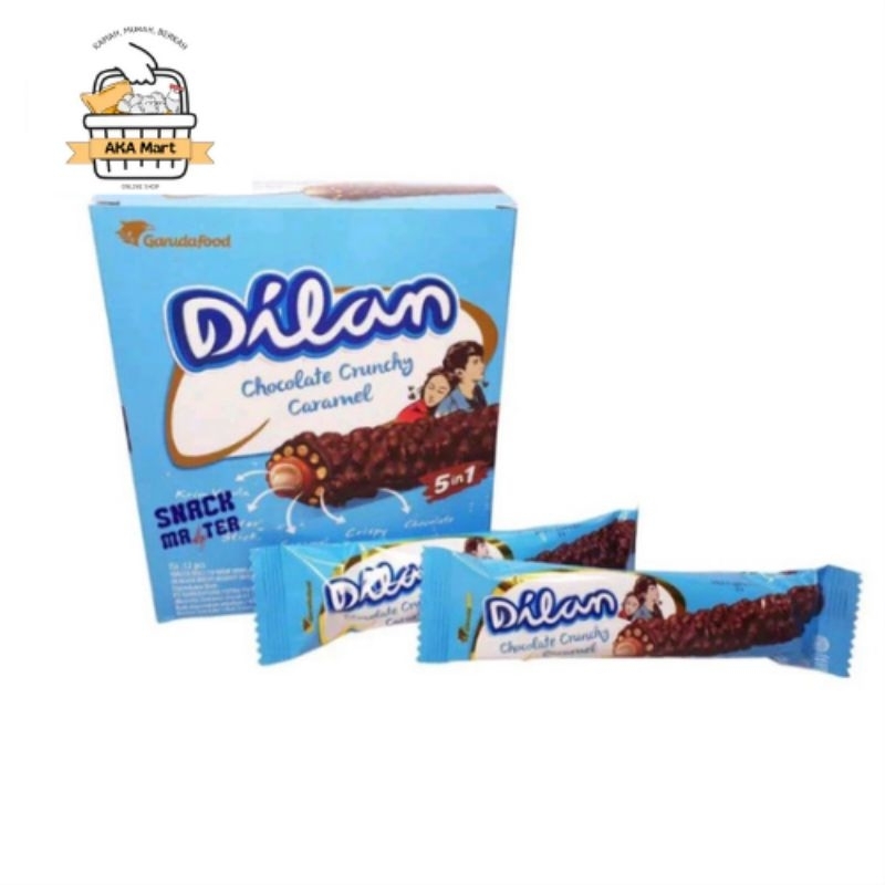 

DILAN CHOCOLATE CRUNCHY CARAMEL BAR BOX RANDOM