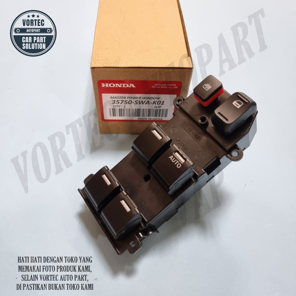 Saklar Power Window Master Power Window Mobilio Brio Original