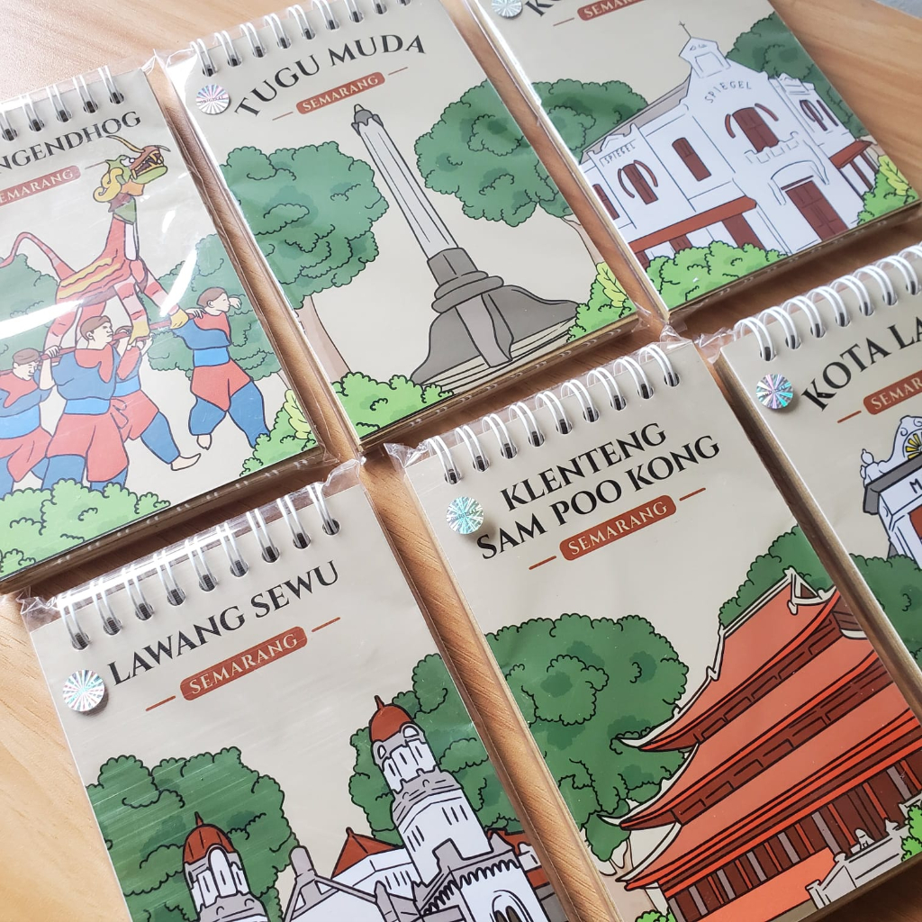 

Souvenir Notes Blocknote Semarangan Oleh Oleh Souvenir Indonesia
