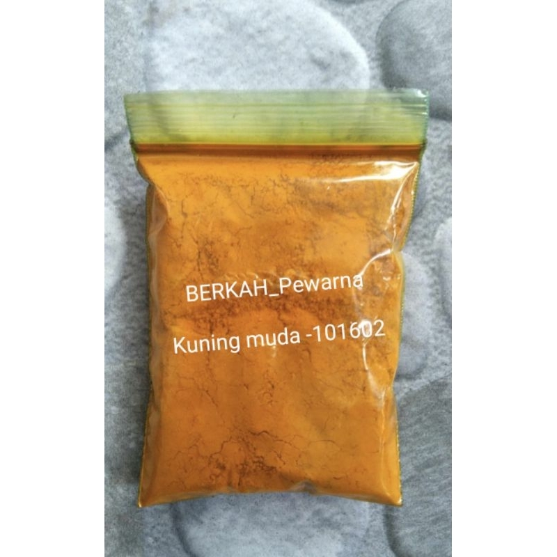 Kemasan ecer kuning muda/solvent yellow-101602 merek coloursea 25gr
