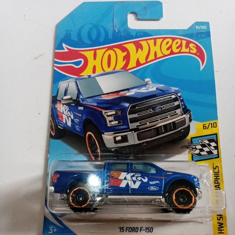 Hot Wheels 15 FORD F-150. K&N.