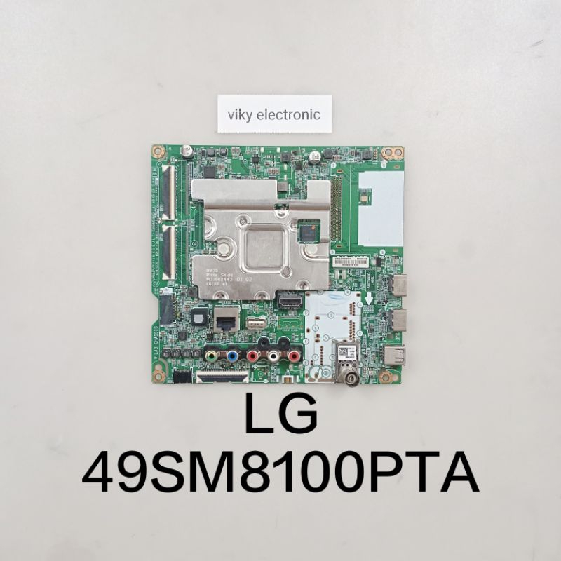 LG 49SM8100PTA mainboard mb mobo modul mesin tv LG 49SM8100PTA