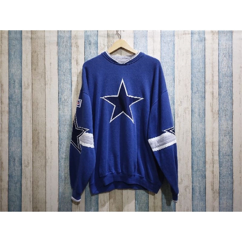 Crewneck Starter Cowboys Blue